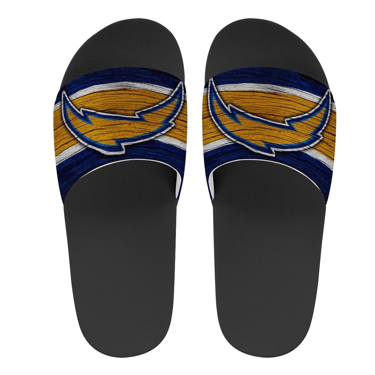 Youth Los Angeles Chargers Flip Flops 002